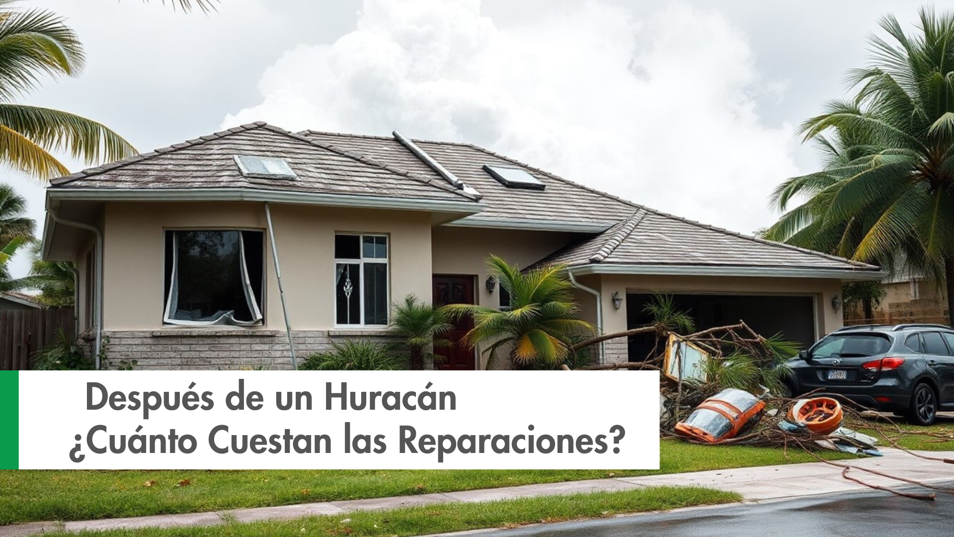 El Verdadero Costo de Reparar tu Hogar Después de un Huracán: ¿Estás Preparado?